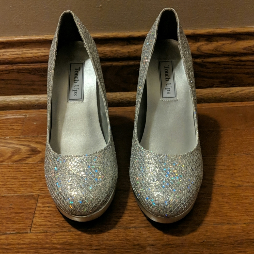 Glitzy heels